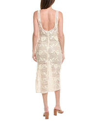 Milly Milly Sequin Crochet Cover-Up Maxi Dress