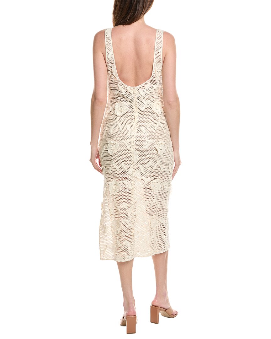 Milly Milly Sequin Crochet Cover-Up Maxi Dress