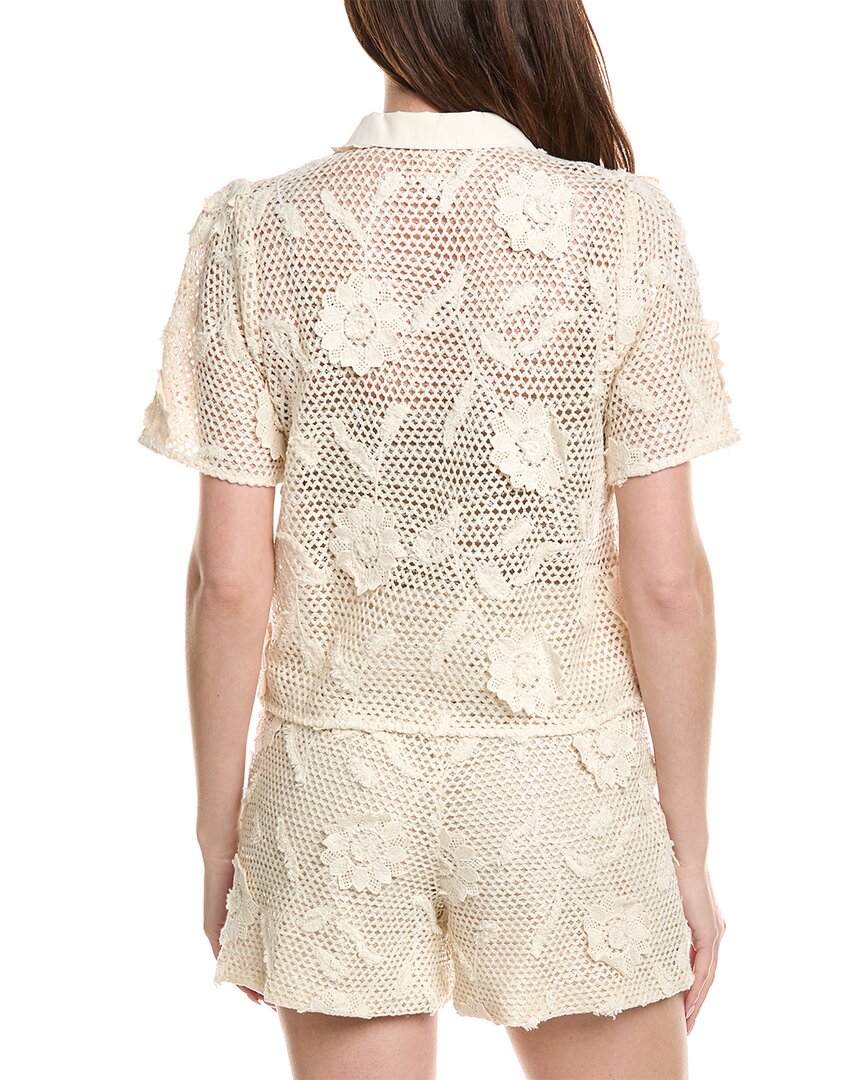 Milly Milly Sequin Crochet Top