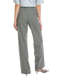 Lafayette 148 New York Irving Wool-Blend Straight Pant