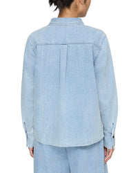 Lafayette 148 New York Patch Pocket Popover Shirt