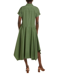 Lafayette 148 New York Lafayette 148 New York Collared Drop Waist Dress