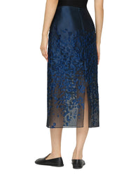 Lafayette 148 New York Straight Midi Skirt
