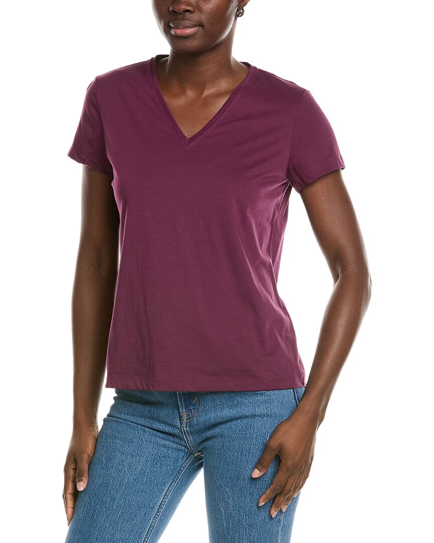 Lafayette 148 New York V-Neck T-Shirt
