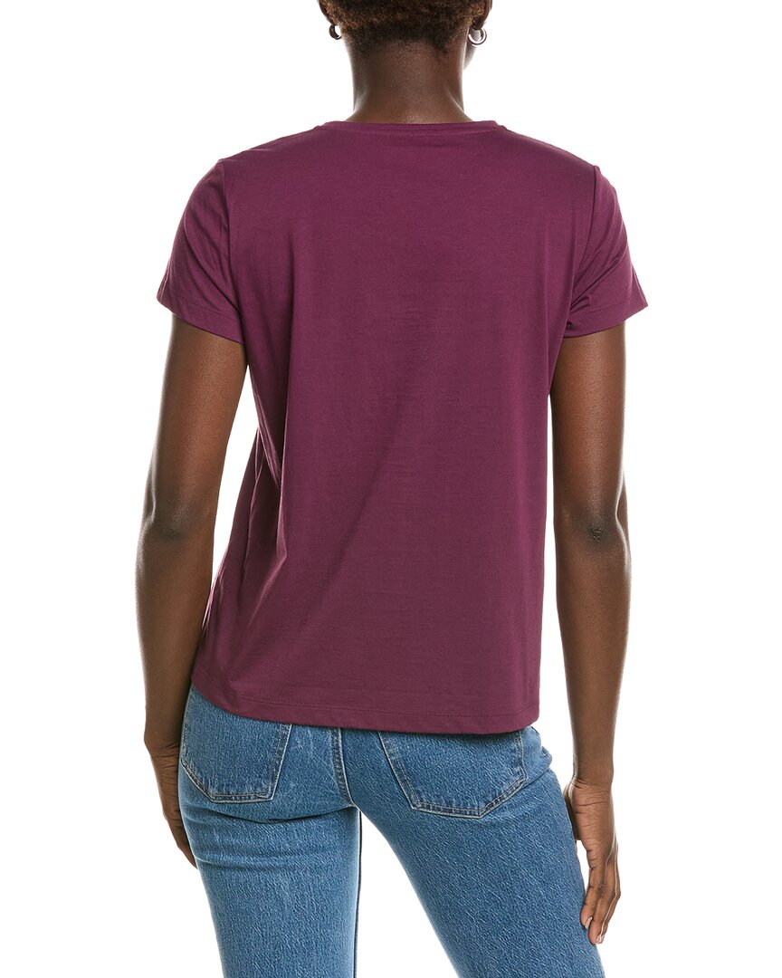 Lafayette 148 New York V-Neck T-Shirt