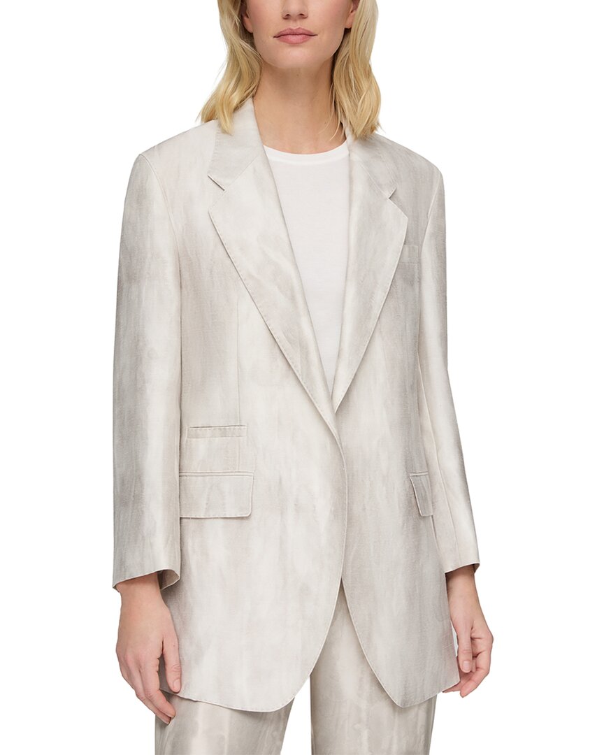 Lafayette 148 New York Neapolitan Silk-Blend Jacket