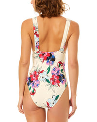 Cece Plunge Neck One-Piece