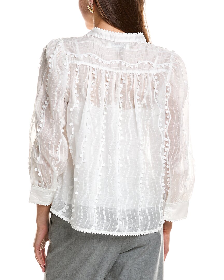 English Factory Heart Trim Blouse
