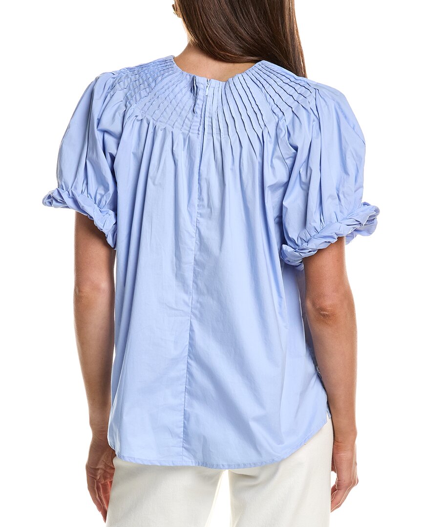 English Factory Tuck Detail Blouse