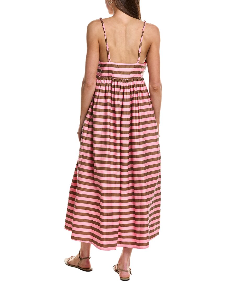 English Factory Striped Midi Dress