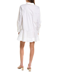 English Factory Collared Flare Skirt Dress