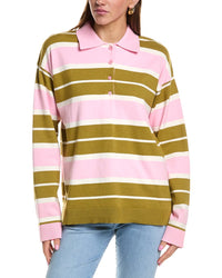 English Factory Striped Polo Knit Shirt
