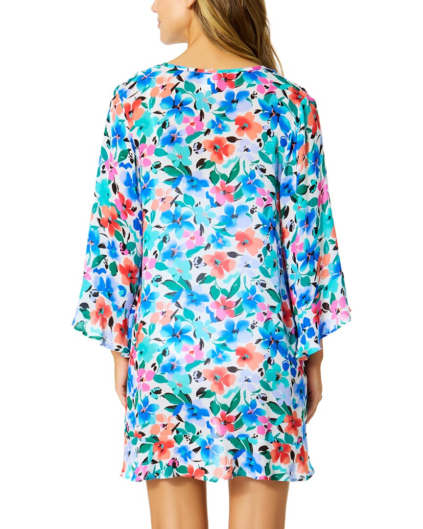 Anne Cole Bell Sleeve Flounce Tunic