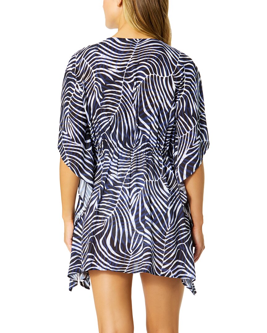 Anne Cole Tie Front Kaftan Cover-Up
