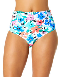 Anne Cole Convertible Shirred Bottom
