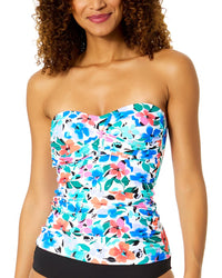 Anne Cole Twist Front Bandeau-Kini