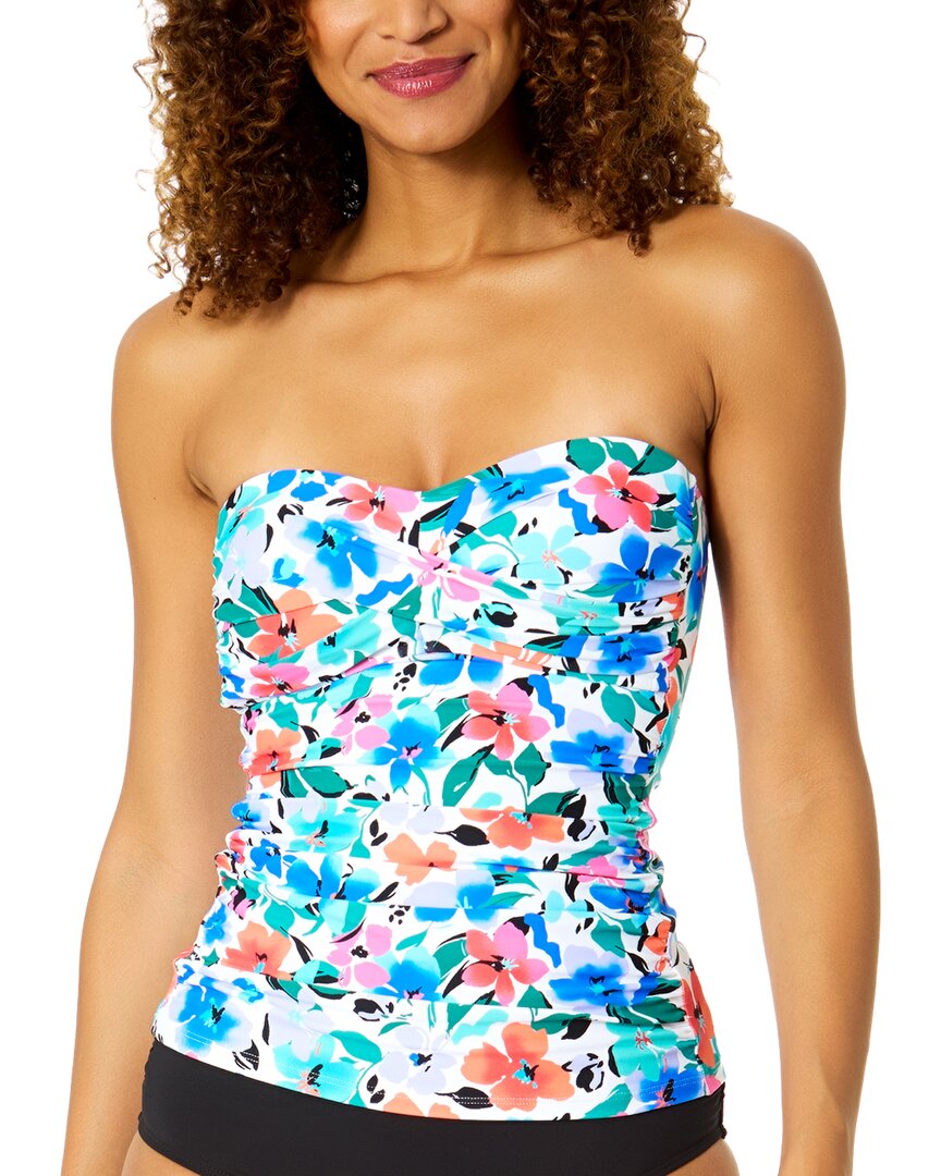 Anne Cole Twist Front Bandeau-Kini