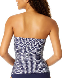 Anne Cole Twist Front Bandeau-Kini