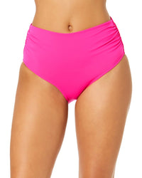 Anne Cole Convertible Shirred Bottom