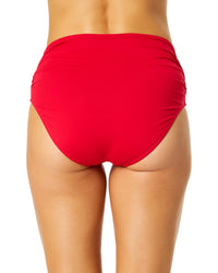Anne Cole Convertible Shirred Bottom