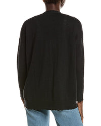 Eileen Fisher V-Neck Linen-Blend Cardigan