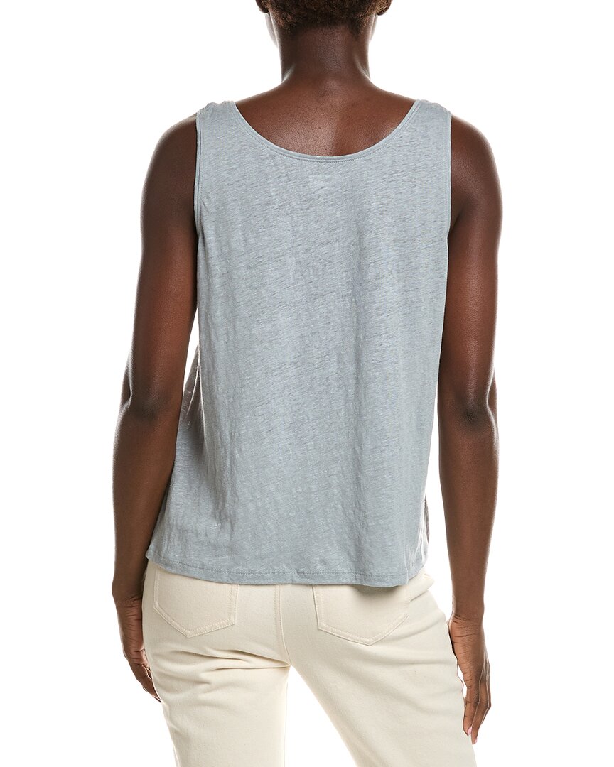 Eileen Fisher Scoop Neck Linen Tank