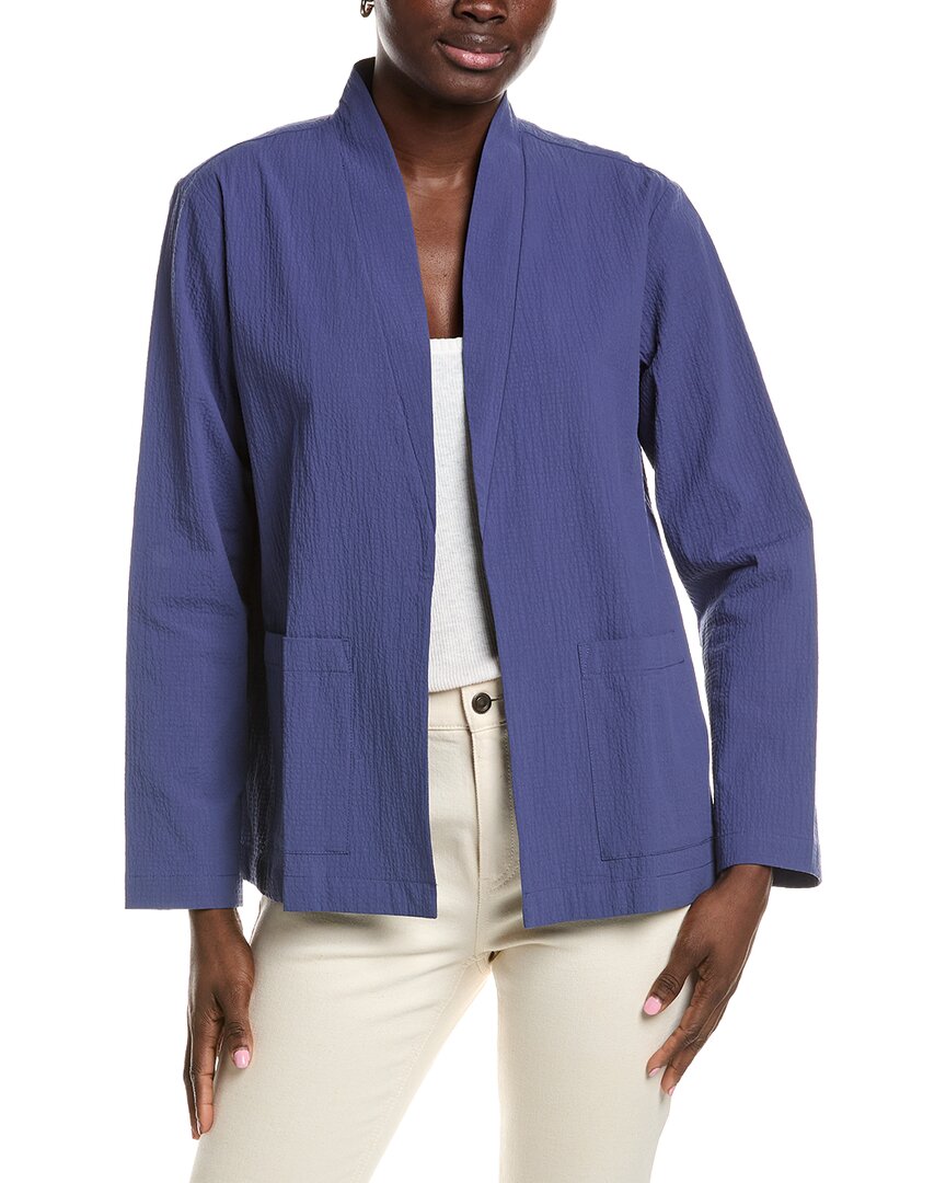 Eileen Fisher High Collar Jacket