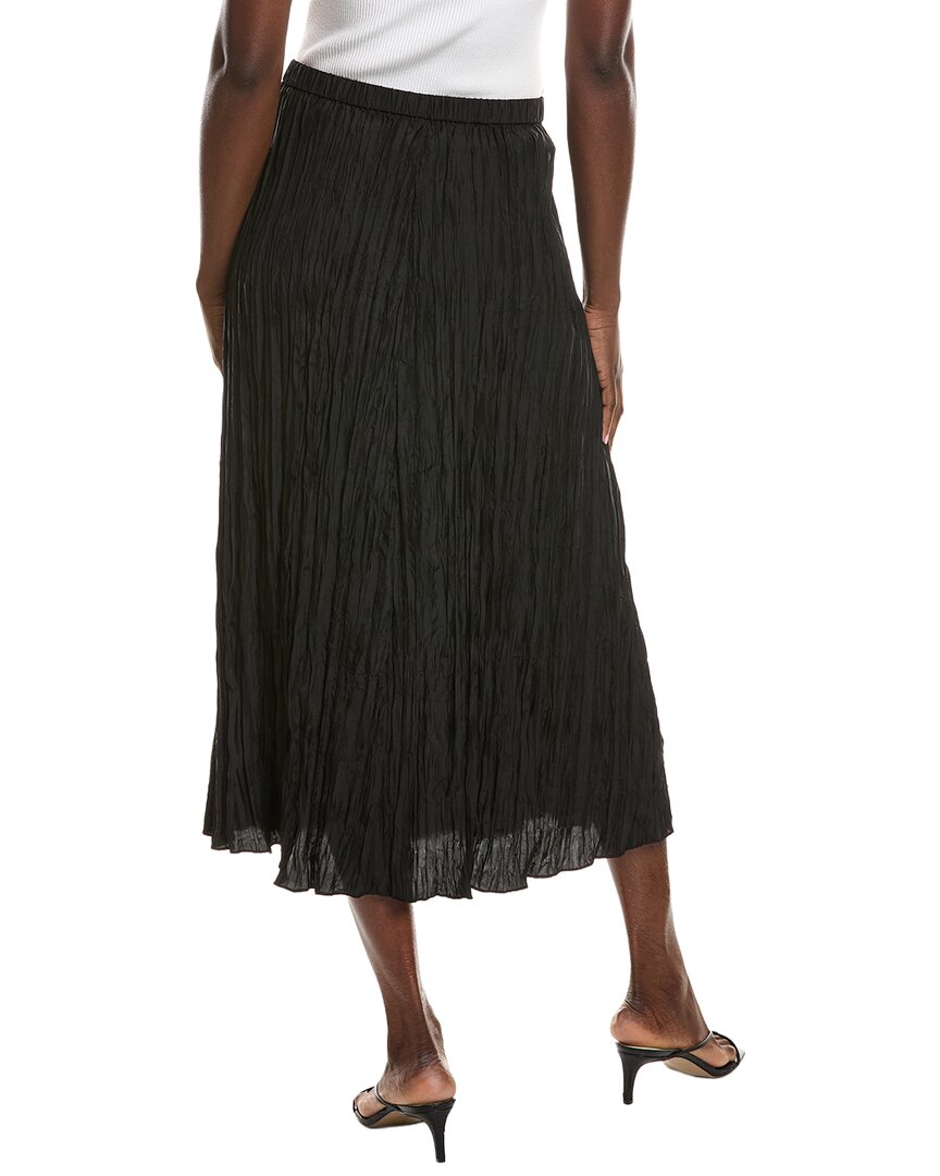 Eileen Fisher Flared Silk Midi Skirt