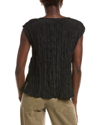 Eileen Fisher Ballet Neck Silk Top