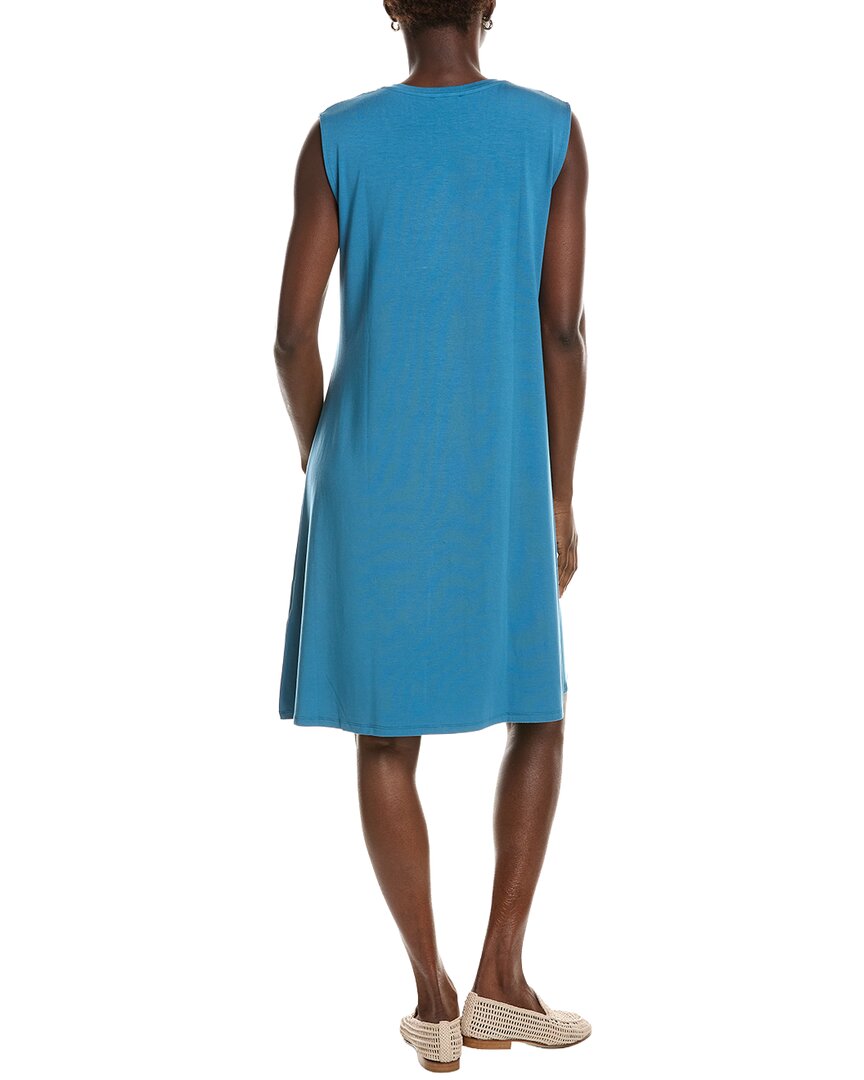 Eileen Fisher V-Neck Midi Dress