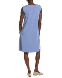 Eileen Fisher V-Neck Midi Dress