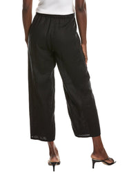Eileen Fisher Petite Wide Linen Ankle Pant