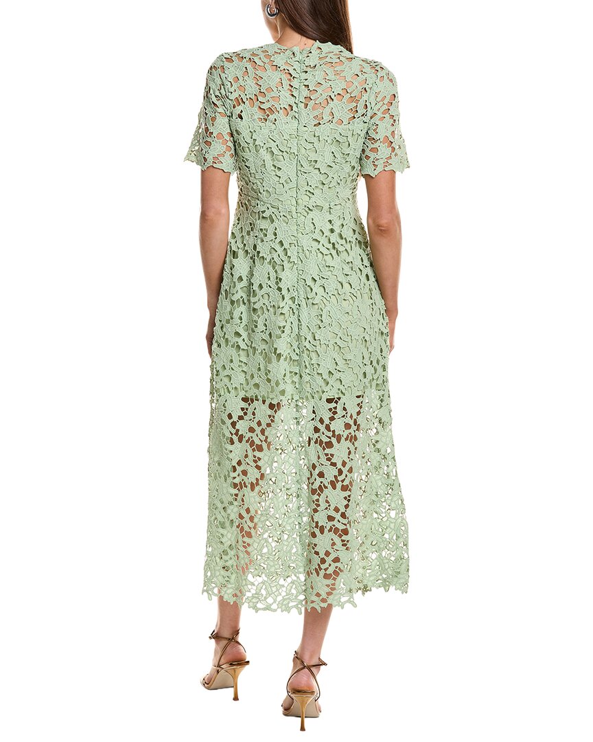 Endless Rose Lace Short Sleeves Midi Dress