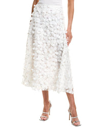 Endless Rose 3D Floral Maxi Skirt