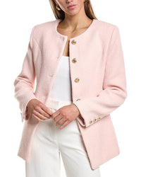 Endless Rose Tweed Buttoned Vest
