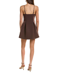 Endless Rose Endless Rose Pleated Structured Mini Dress