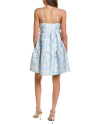 Endless Rose Floral Jacquard Mini Dress