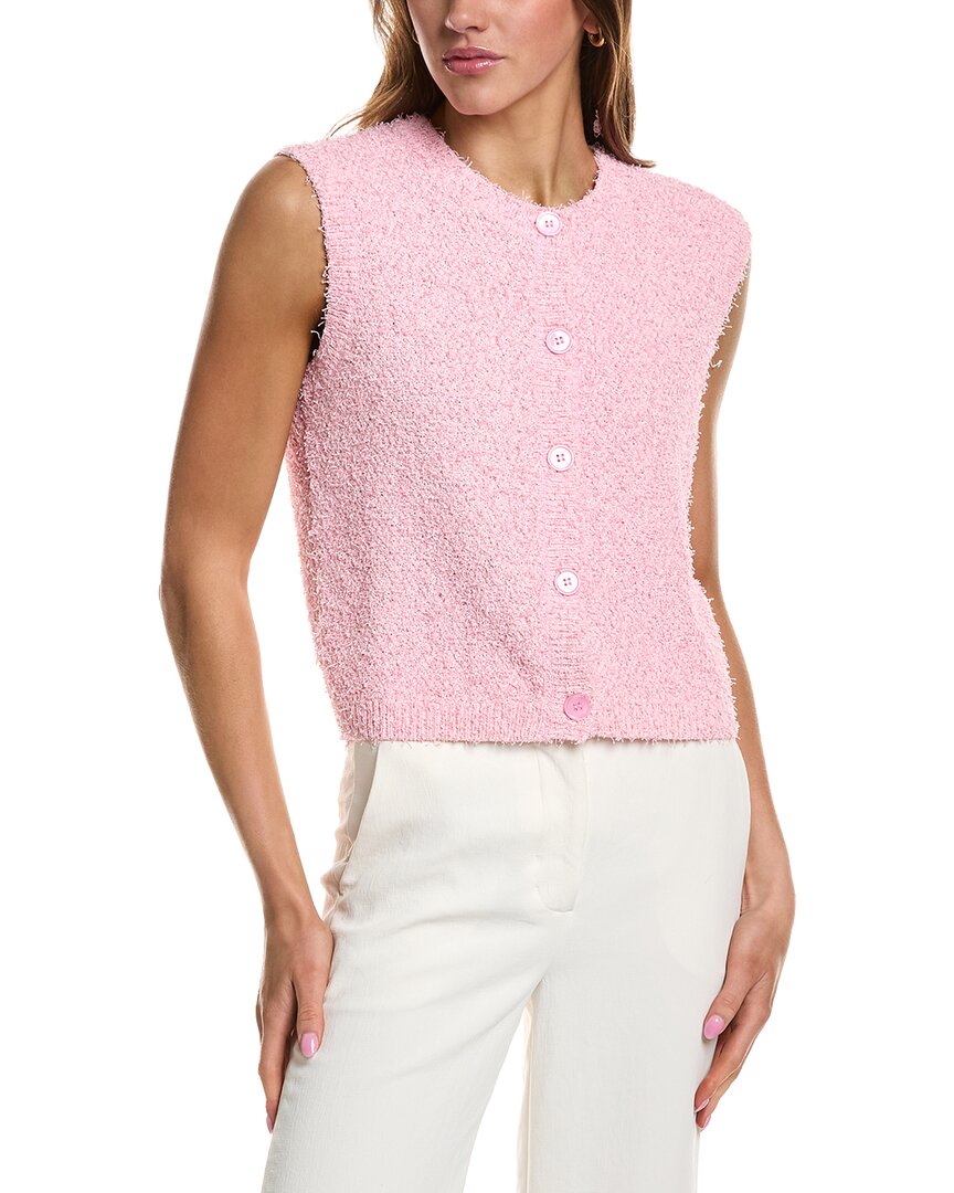 Endless Rose Textured Buttoned Vest