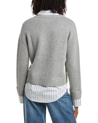 Cinq à Sept Cinq À Sept Megan Wool-Blend Pullover