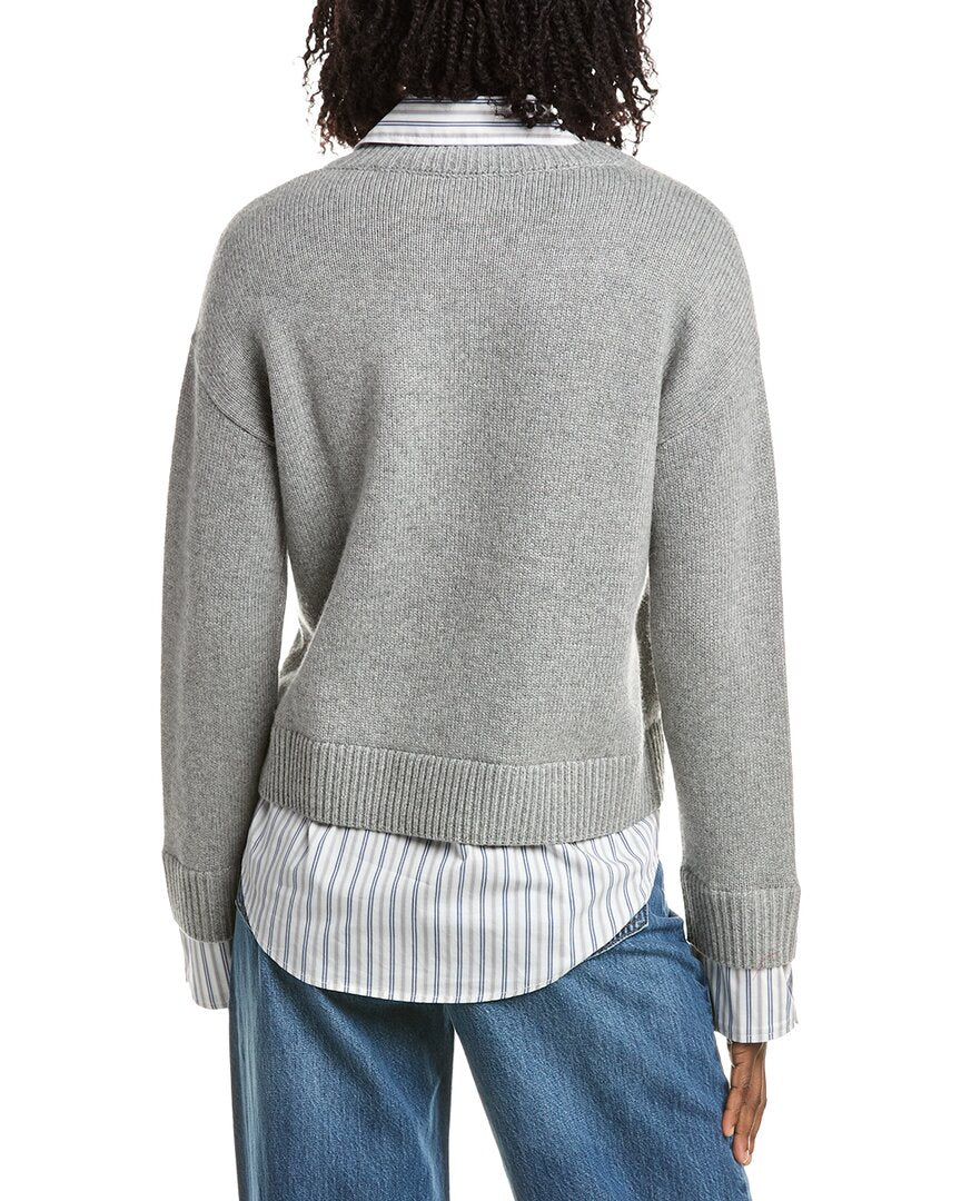 Cinq à Sept Cinq À Sept Megan Wool-Blend Pullover