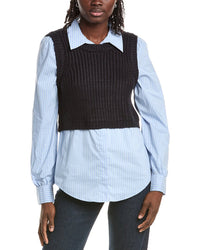 Cinq à Sept Cinq À Sept Mara Shaker Pullover