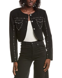 Cinq à Sept Cinq À Sept Studded Olga Jacket