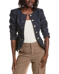 Cinq à Sept Cinq À Sept Denim Scrunched Chris Jacket