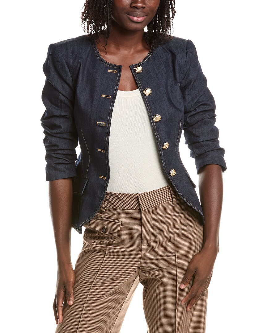 Cinq à Sept Cinq À Sept Denim Scrunched Chris Jacket