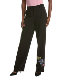 Cinq à Sept Cinq À Sept Floral Mixed Media Harlan Pant