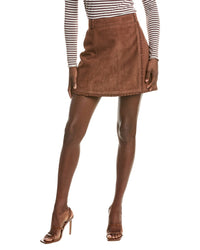 Cinq à Sept Cinq À Sept Scotlyn Suede Mini Skirt