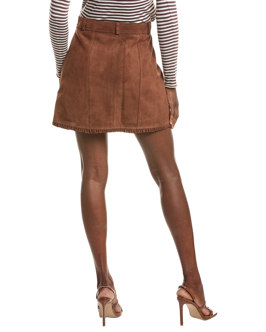 Cinq à Sept Cinq À Sept Scotlyn Suede Mini Skirt