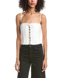 Guizio Cotton Scallop Corset