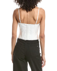 Guizio Cotton Scallop Corset