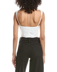 Guizio Ruched Cup Bustier Top